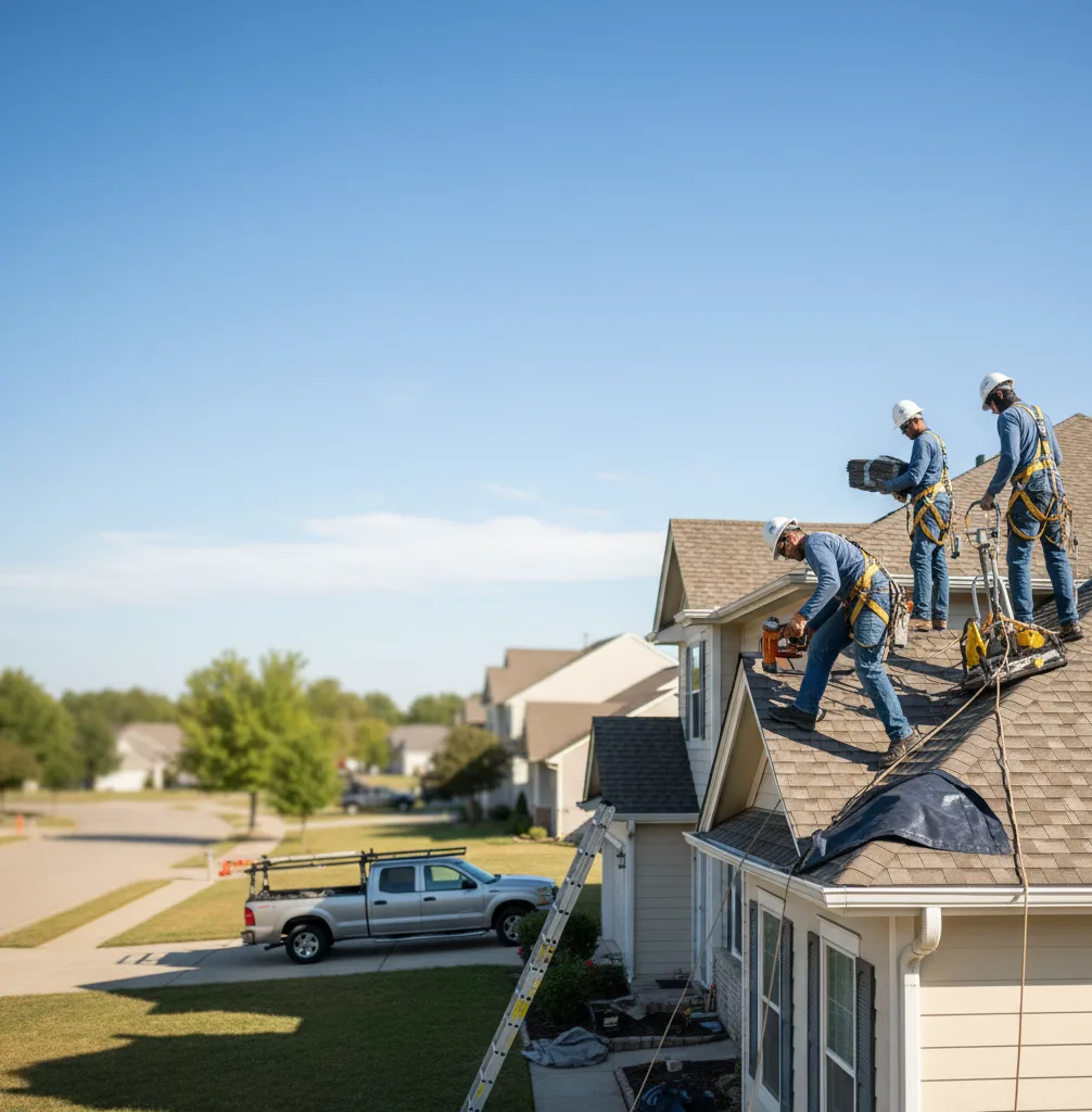 Roof Repair in La Salle